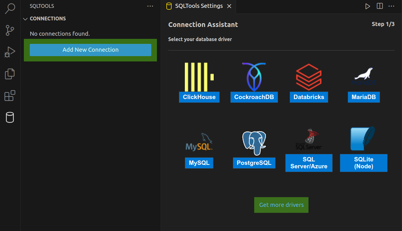 Comment commencer à coder SQL dans VS Code