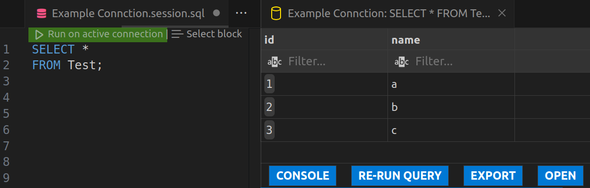 Comment commencer à coder SQL dans VS Code