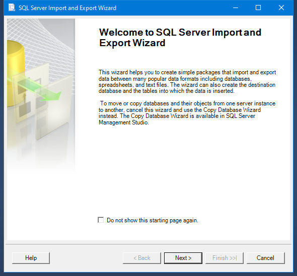 Commande d'exportation SQL vers CSV