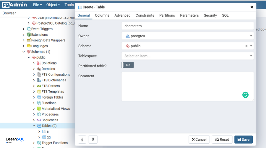 Comment importer des CSV dans PostgreSQL en utilisant PgAdmin