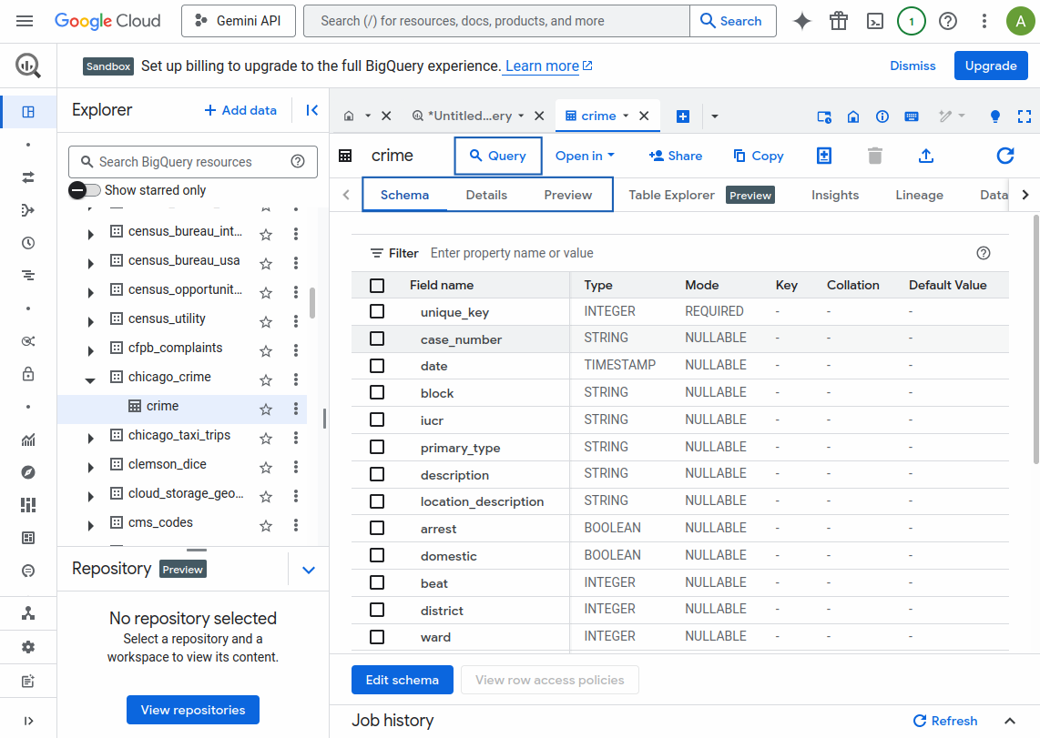 Comment utiliser Google BigQuery 